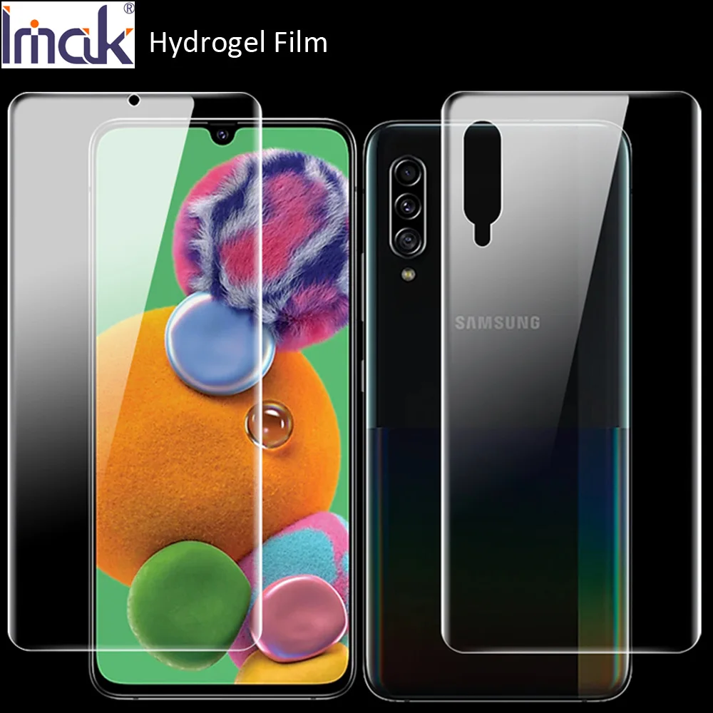 Гидрогелевая пленка imak Для Samsung Galaxy A90 5G задняя Передняя Задняя Защитная