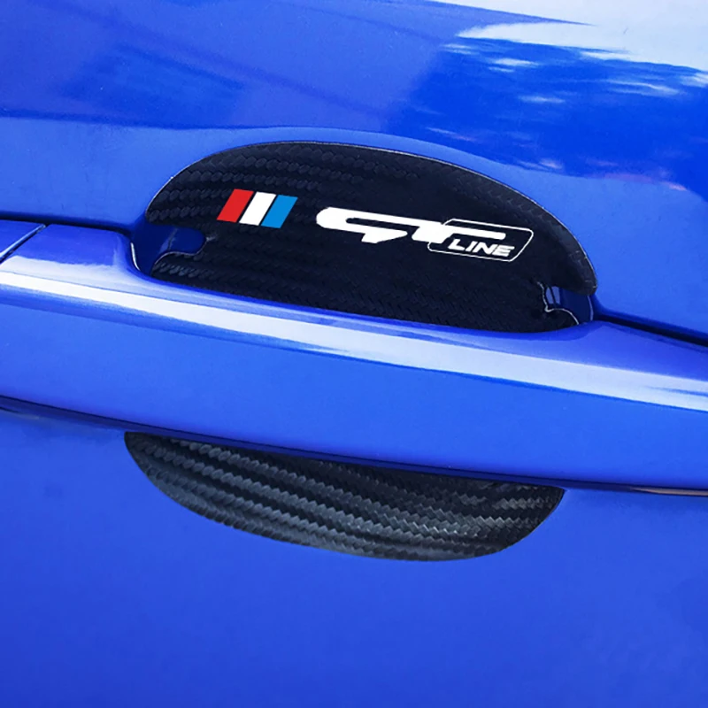 4 шт. кожаные наклейки для KIA Ceed Rio Forte Sportage R Stinger GT GTLINE GTINGER|Наклейки на автомобиль| |