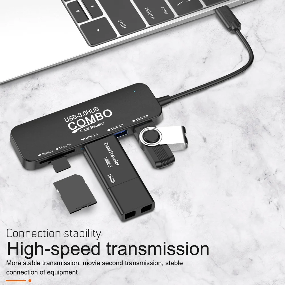 USB Type C концентратор 3 0 устройство для чтения TF SD карт Thunderbolt Dex адаптер MacBook Air Pro