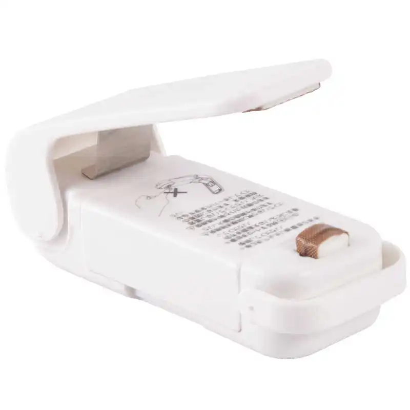 

Portable Bag Clips Heat Sealer Plastic Packaging Storage Bag Mini Food Sealer Machine with Magnet CF34