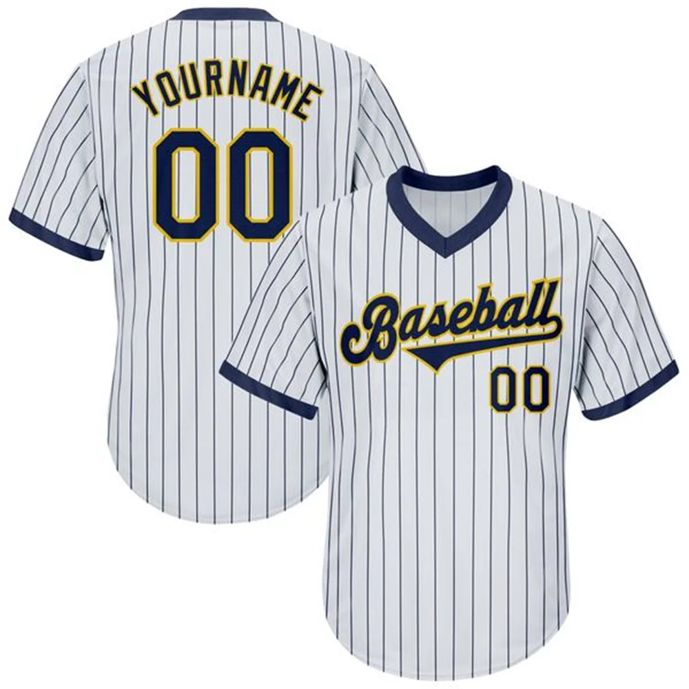 Custom Baseball Jersey Team Name/Number Printed Breathable Mesh Soft Botton-down for Adults/Youth Outdoors/Indoors Big size