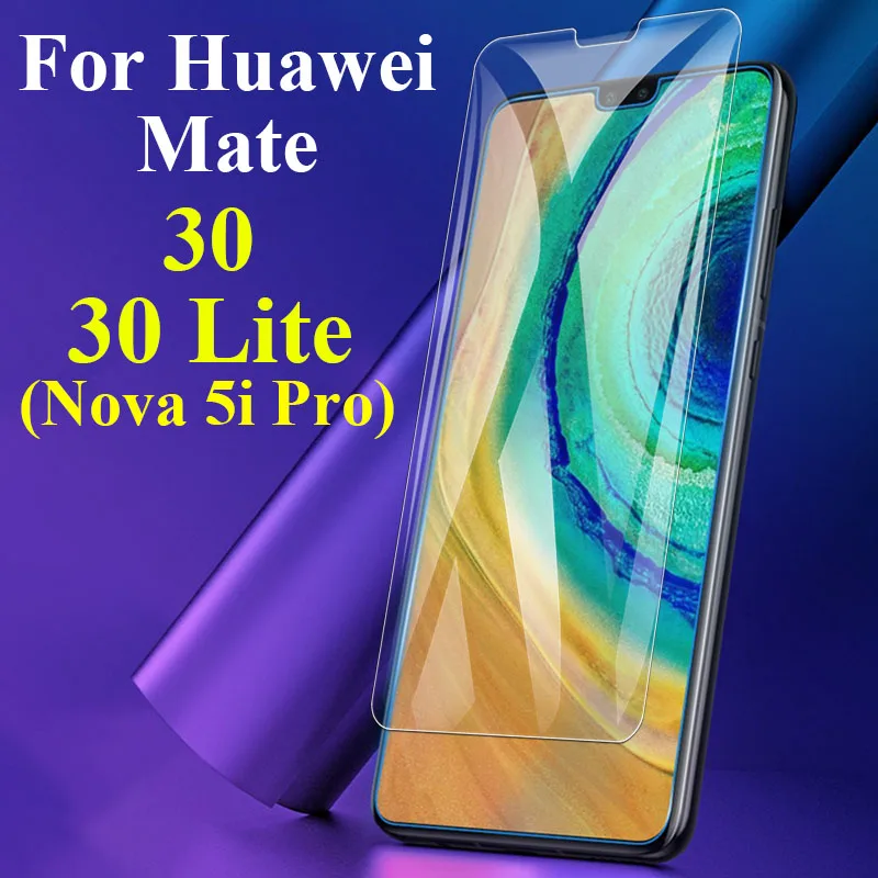 Закаленное стекло на huawei mate 30 Lite бронированный экран протектор Huwai Nova 5i Pro
