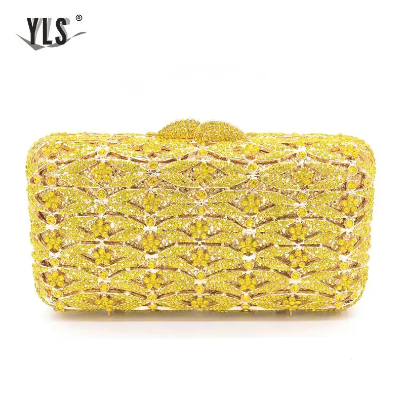 Женские клатчи сумки женские Роскошные вечерние с бриллиантами и цепочкой |