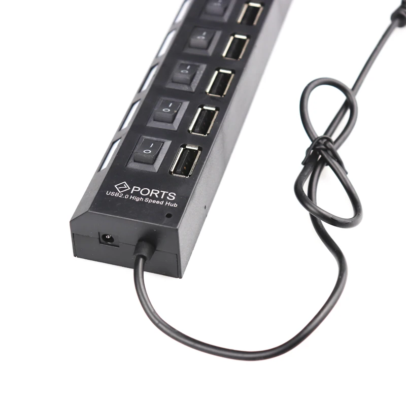 4/7 Порты и разъёмы USB концентратор 2 0 мульти переходник разветвитель с