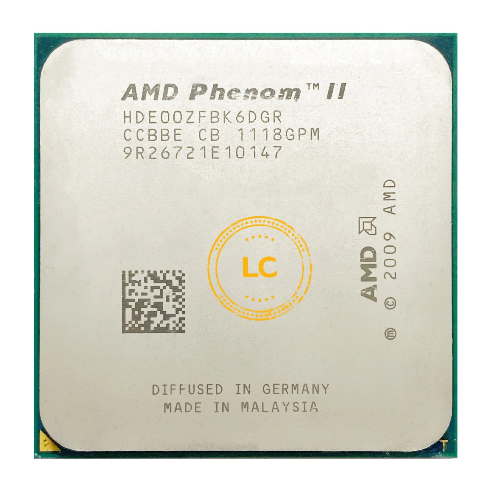 Шестиядерный процессор AMD Phenom II X6 1100T 1100 ГГц HDE00ZFBK6DGR разъем AM3|Процессоры| |