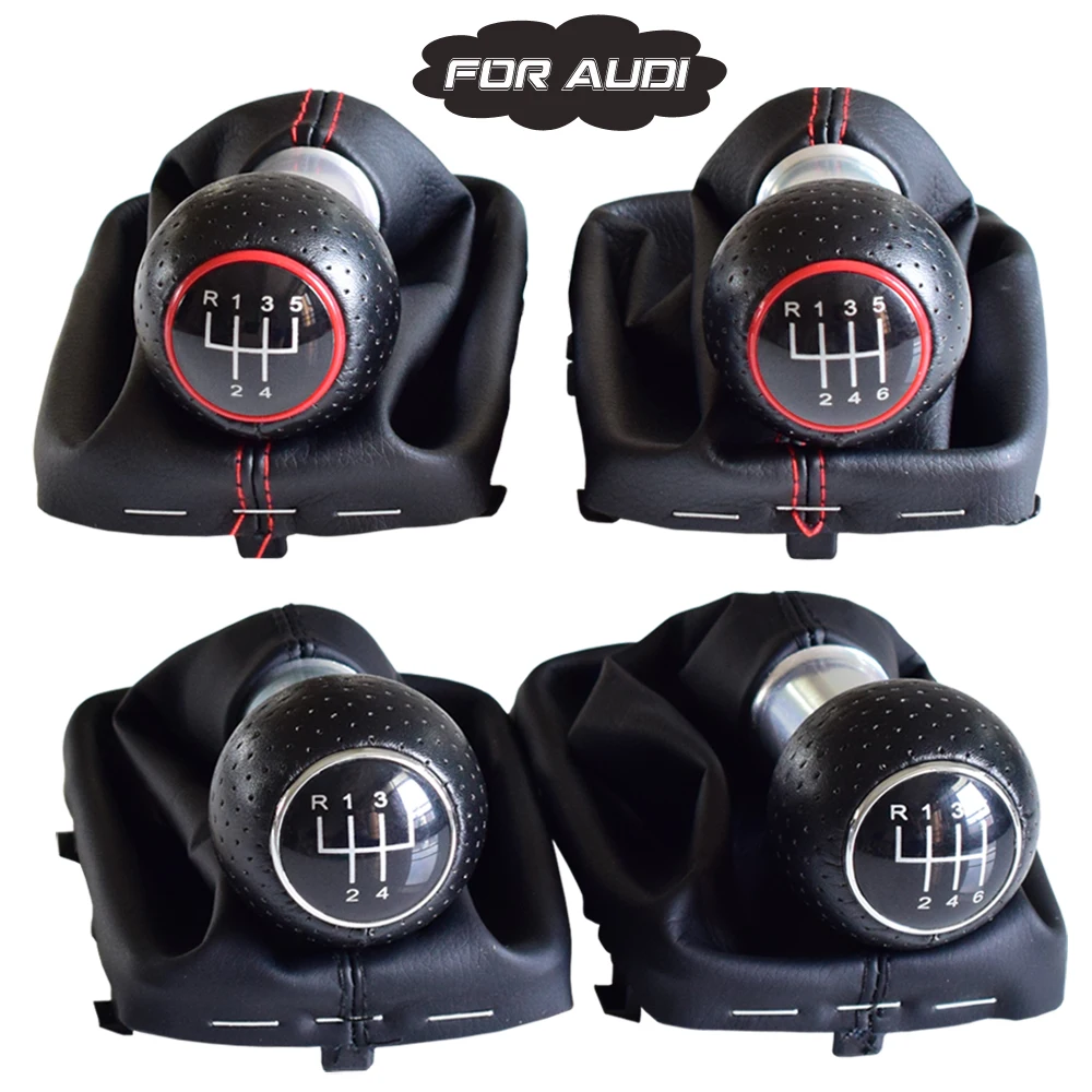 Ручка рычага переключения передач для Audi A3 S3 2001 2002 2003 ручная 5 6 скоростей Рычаг с