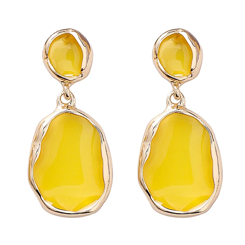 Корейские модные современные ювелирные изделия в новом дизайне имитация акрила