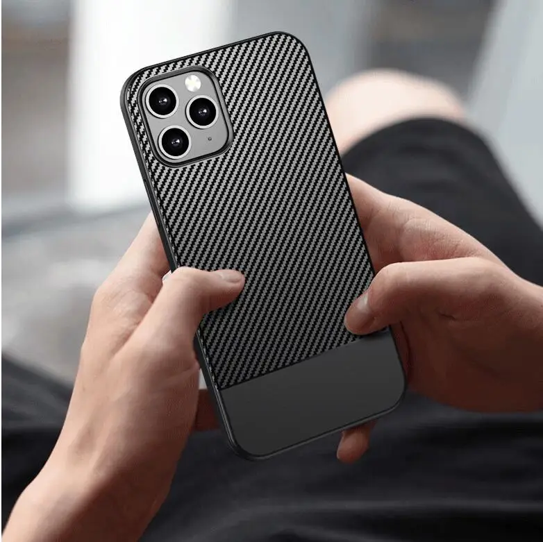 УГЛЕРОДНЫЙ чехол для iphone 12 11 Pro Max mini 7 8 plus pro 6S 6 XR XS чехлы|for iphone|cover for 6for |