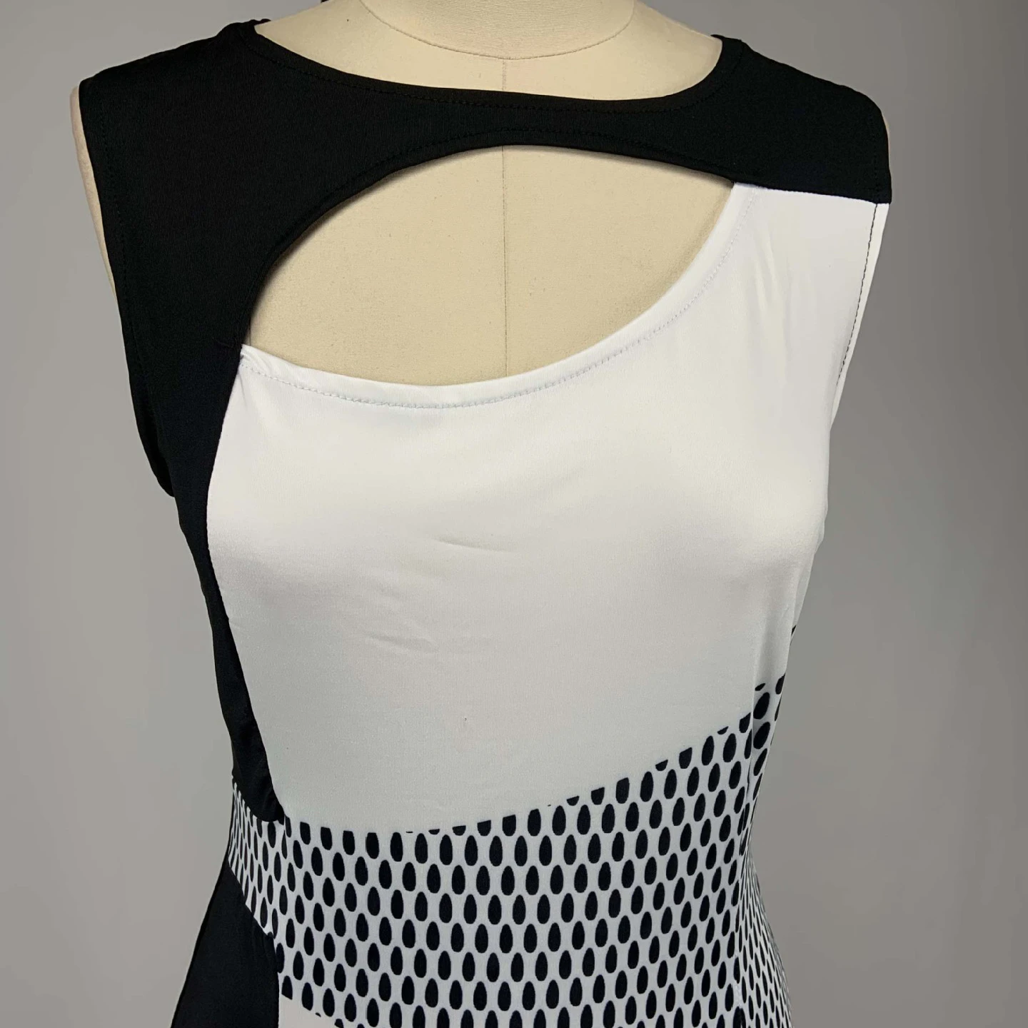 Женское облегающее платье с принтом повседневное длинное эластичное составного