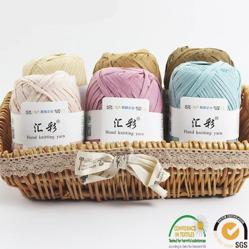 1 мяч = 50 г соломенная пряжа бумажная для вязания крючком сделай - Цена: 261.93