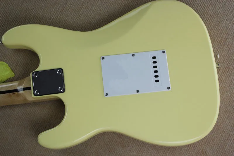 Электрогитара Scalloped Maple Fingerboard 22 Лады Профессиональный паз высокое качество Yngwie Malmsteen кремовые гитары@ 4