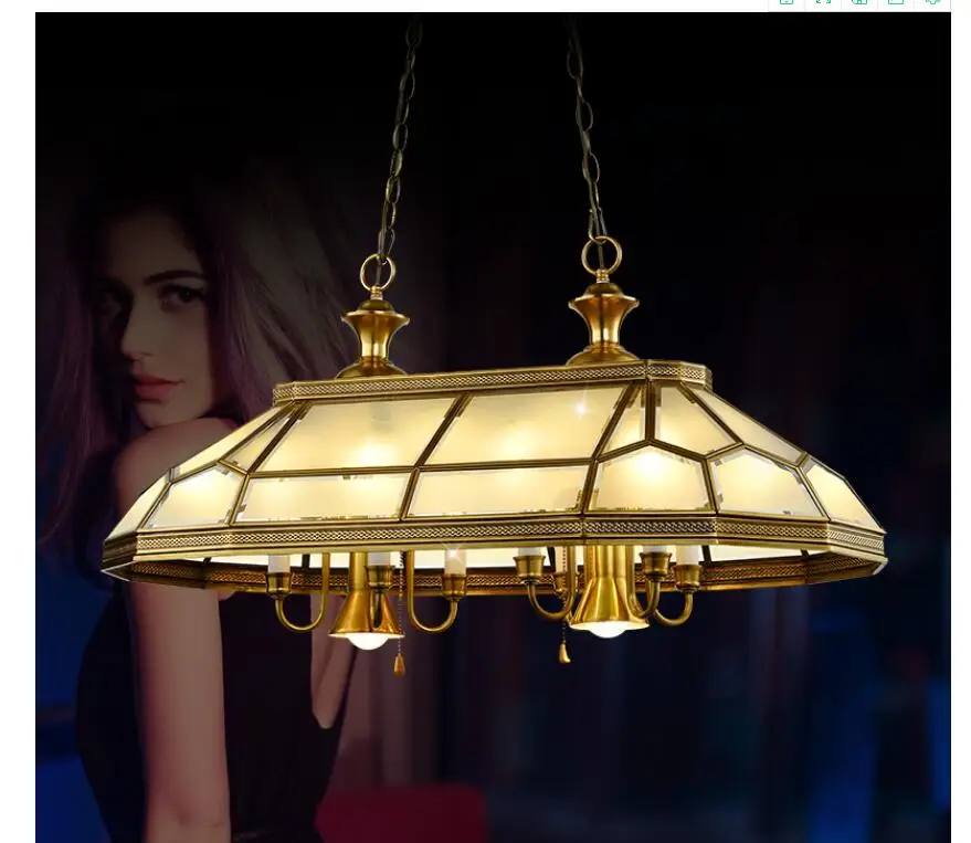 Бесплатная доставка роскошный светодиодный светильник из меди в скандинавском