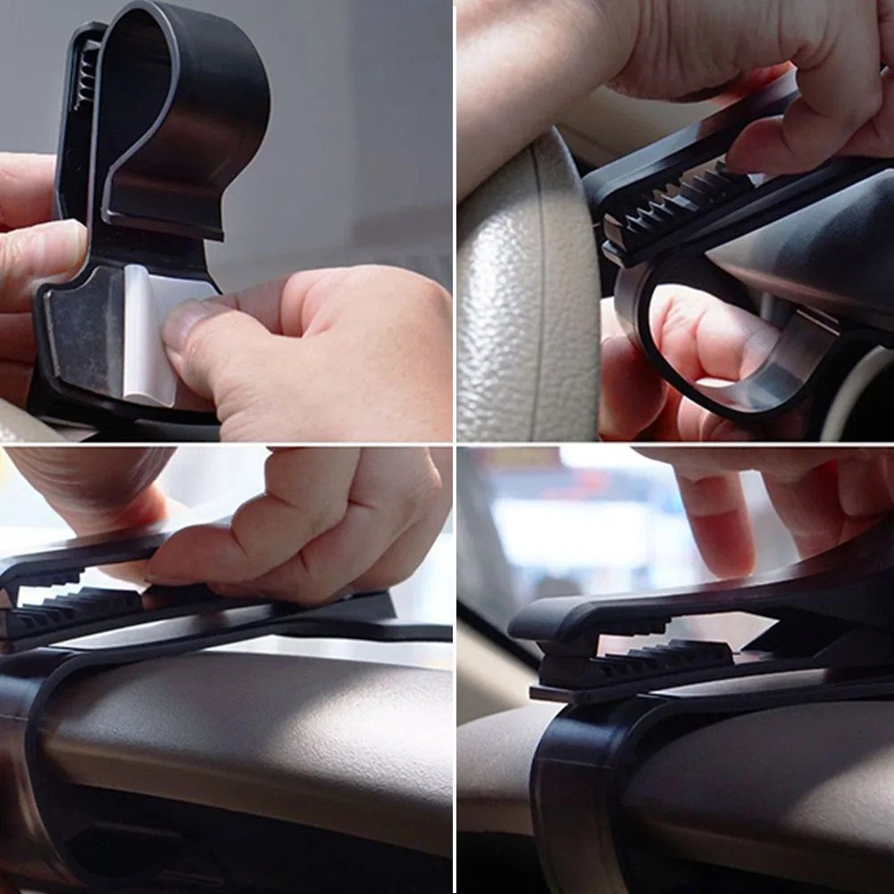 Travel 360 Degree Rotating Removable Phone Holder Adjustable Car Mount Non Slip Universal Desktop Stable GPS Stand Rack Home