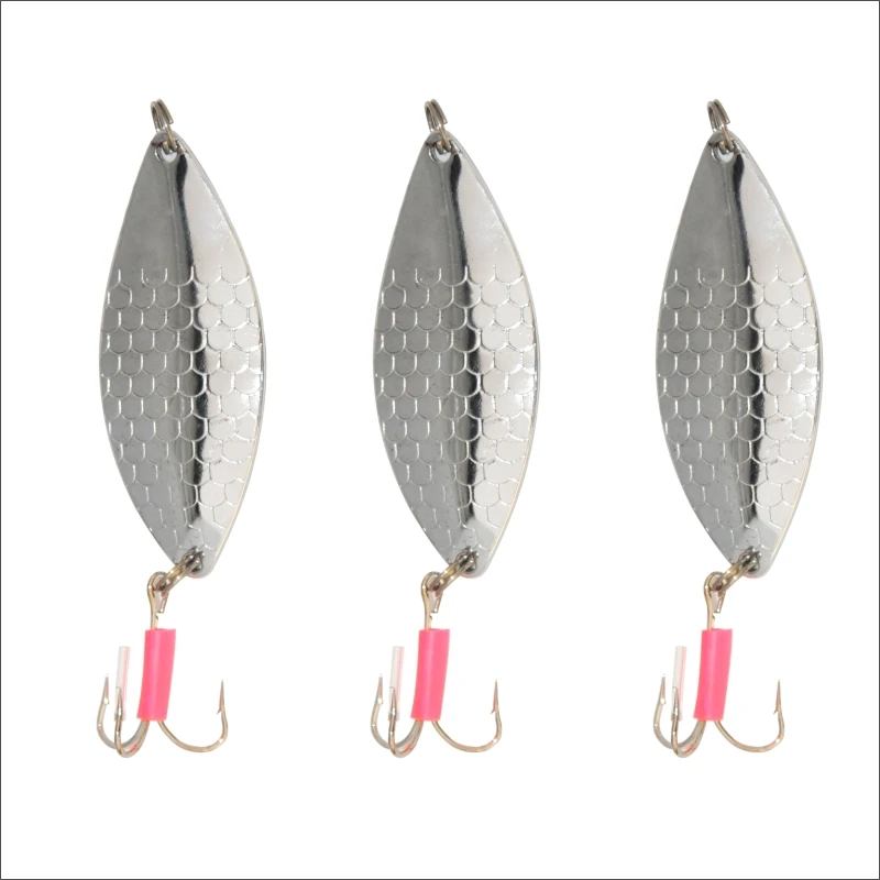 1 шт. металлическая вращающаяся блесна ложка для ловли форели щуки Печа пера