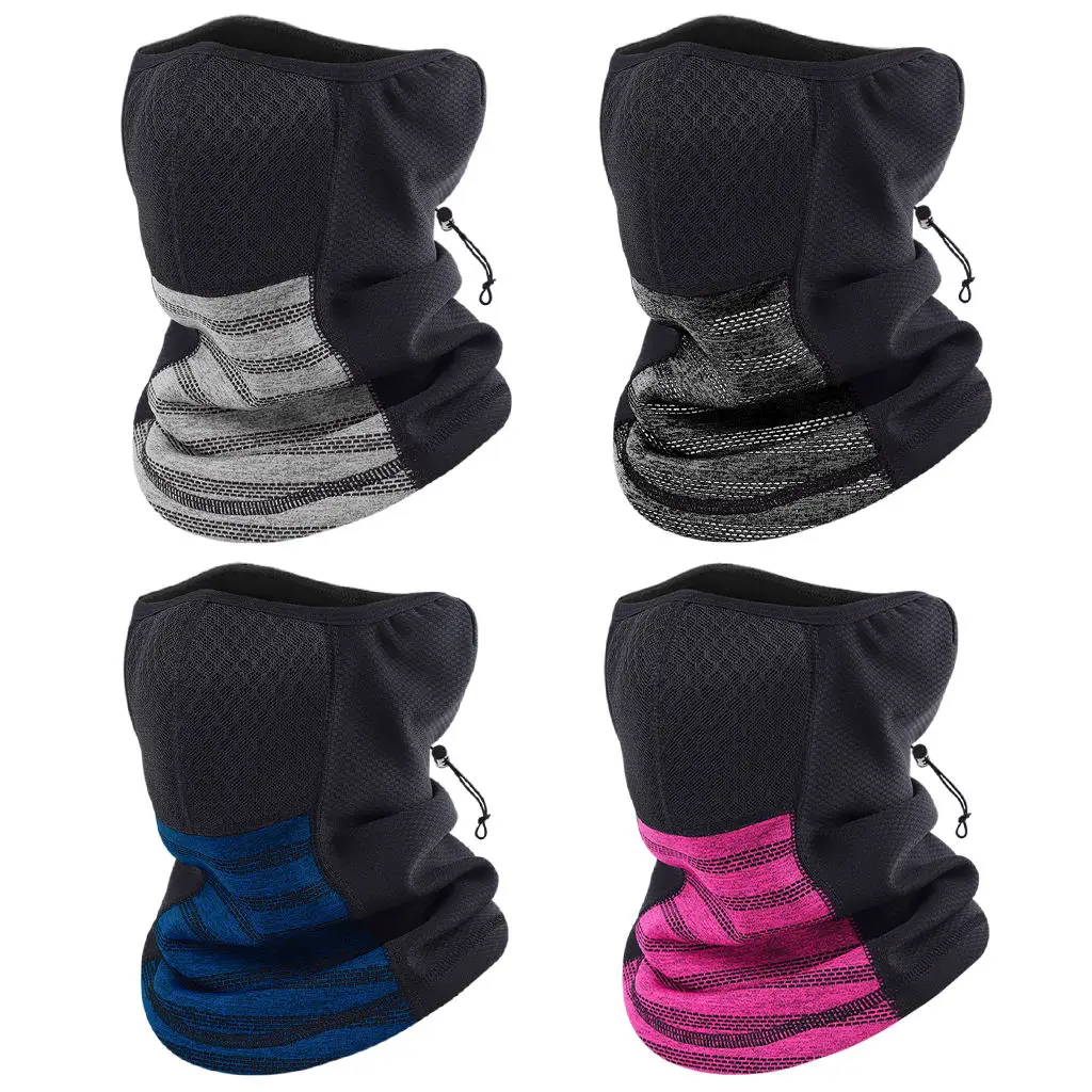 

Winter Windproof Scarves Tube Bandana Scarf Mask Half Face Cover SKi Snowboard Neck Warmer Gaiter Women Men