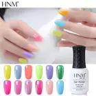 Цветной Гель-лак HNM для ногтей, 8 мл, гибридный Полупостоянный Гель-лак для ногтей, УФ светодиодный Гель-лак, снимается отмачиванием, базовое и верхнее покрытие