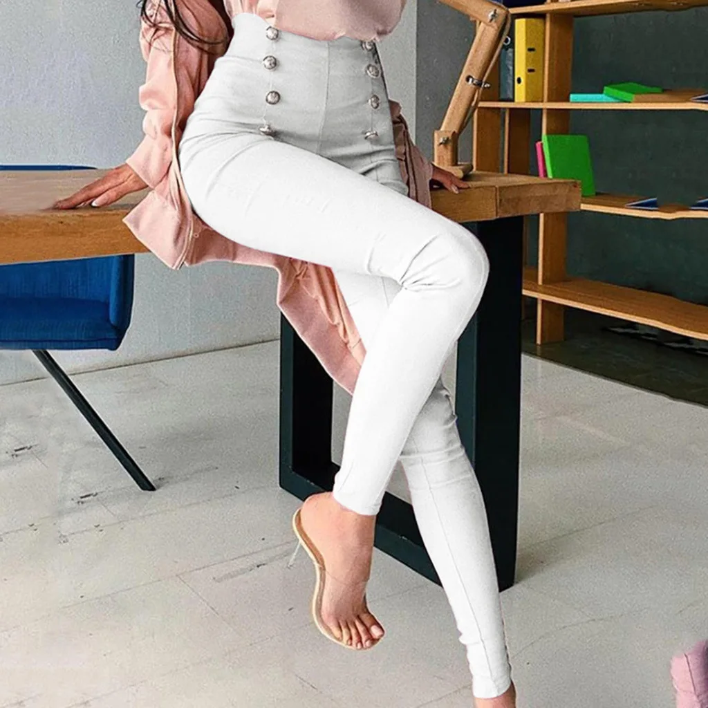 

summer for high waist long pants female women clothes plus size trousers