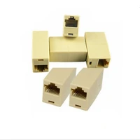 rj45 network cable connector network ethernet dual straight head lan cable joiner coupler