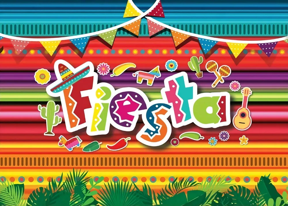 DePhoto Fiesta вечерние виниловые фоны для фотосъемки по индивидуальному заказу