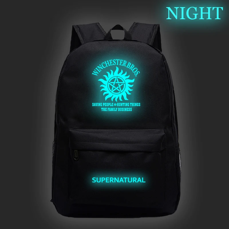 Bolsa de Viagem Venda Quente Sobrenatural Luminoso Mochila Masculino Feminino Meninos Meninas Adolescentes Novo Padrão Escolar Moda Masculina
