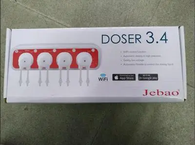 DOSER 3.4 Jebao авто дозатор 3,4 2,4 аквариумный дозирующий насос коралловый риф умный WiFi перистальтическая дозирующая машина с 4 каналами Android IOS - Цвет: DOSER 3.4