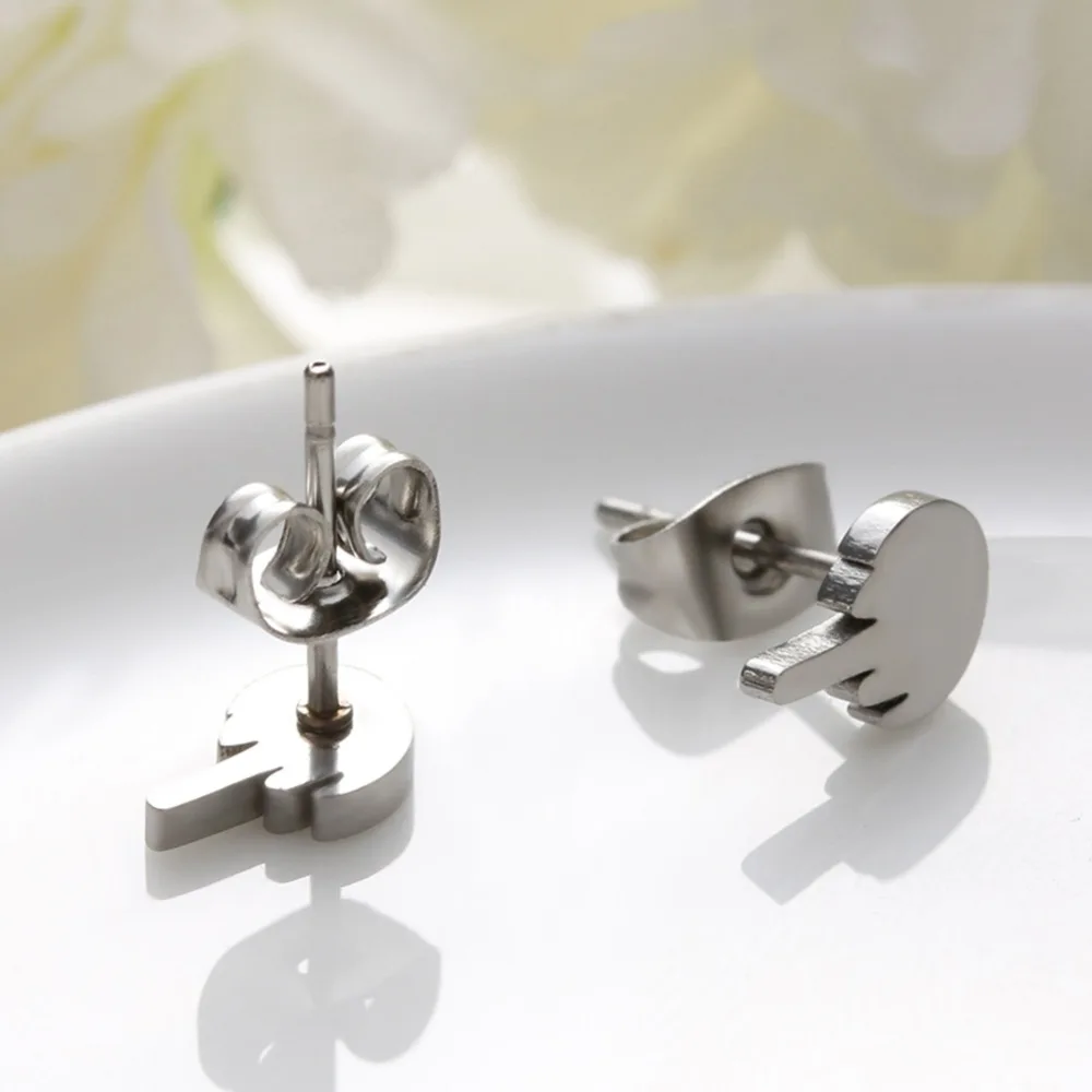 Серьги гвоздики унисекс в стиле панк для мужчин и женщин ювелирные изделия ушей
