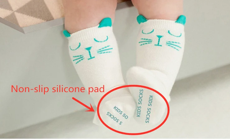 Детские гольфы с рисунком лисы|Колготки и чулки| |