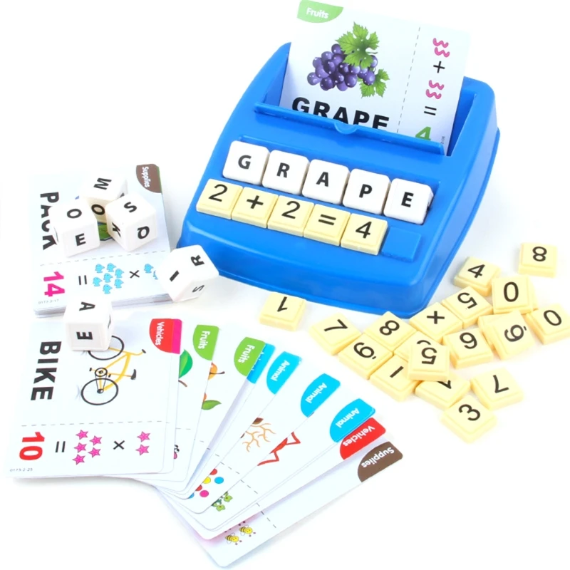 

БУКВЕННОЕ правописание и игра для чтения математические игрушки для детей дошкольное обучение 69HE