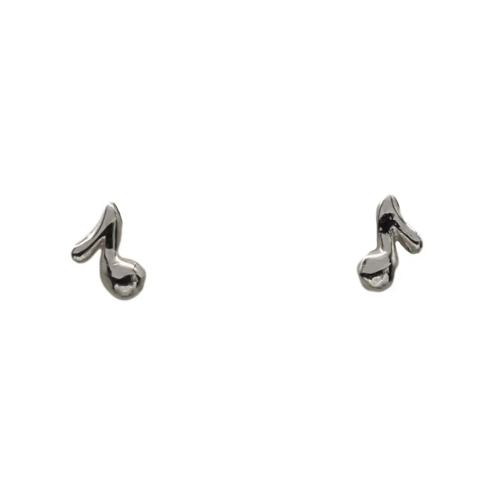 

Musical note earrings female 2021 new trendy simple fashion temperament small note earrings net red earrings explosion
