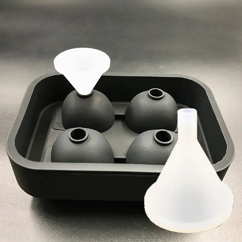 

Силиконовые воронки мини-размера для переноса жидкого масла флакон с арома-распылителем, многоразовые формы для льда, 10 шт.