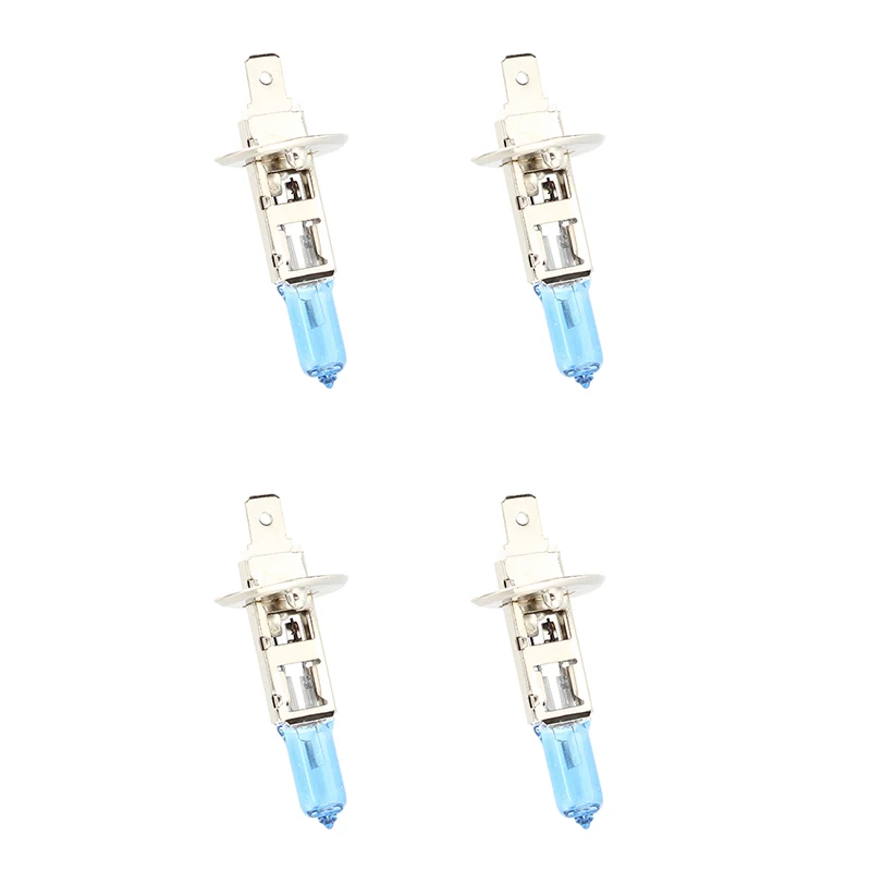 

4 X H1 XENON WHITE LIGHT BULB HALOGEN LAMP 12V for CAR