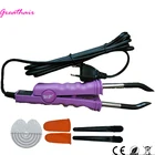 Утюжок для наращивания волос Кератиновое Сращивание, профессиональный нагревательный коннектор, уход за волосами, инструменты для укладки, 1 шт.