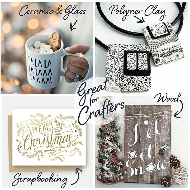 Металлический маркер цветные чернила водяной мел ручка для скрапбукинга