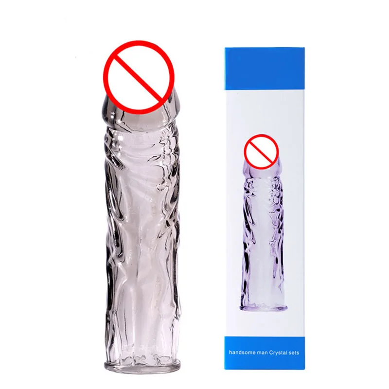 Многоразовый силиконовый презерватив с шипами в горошек рукав для пениса мужчин