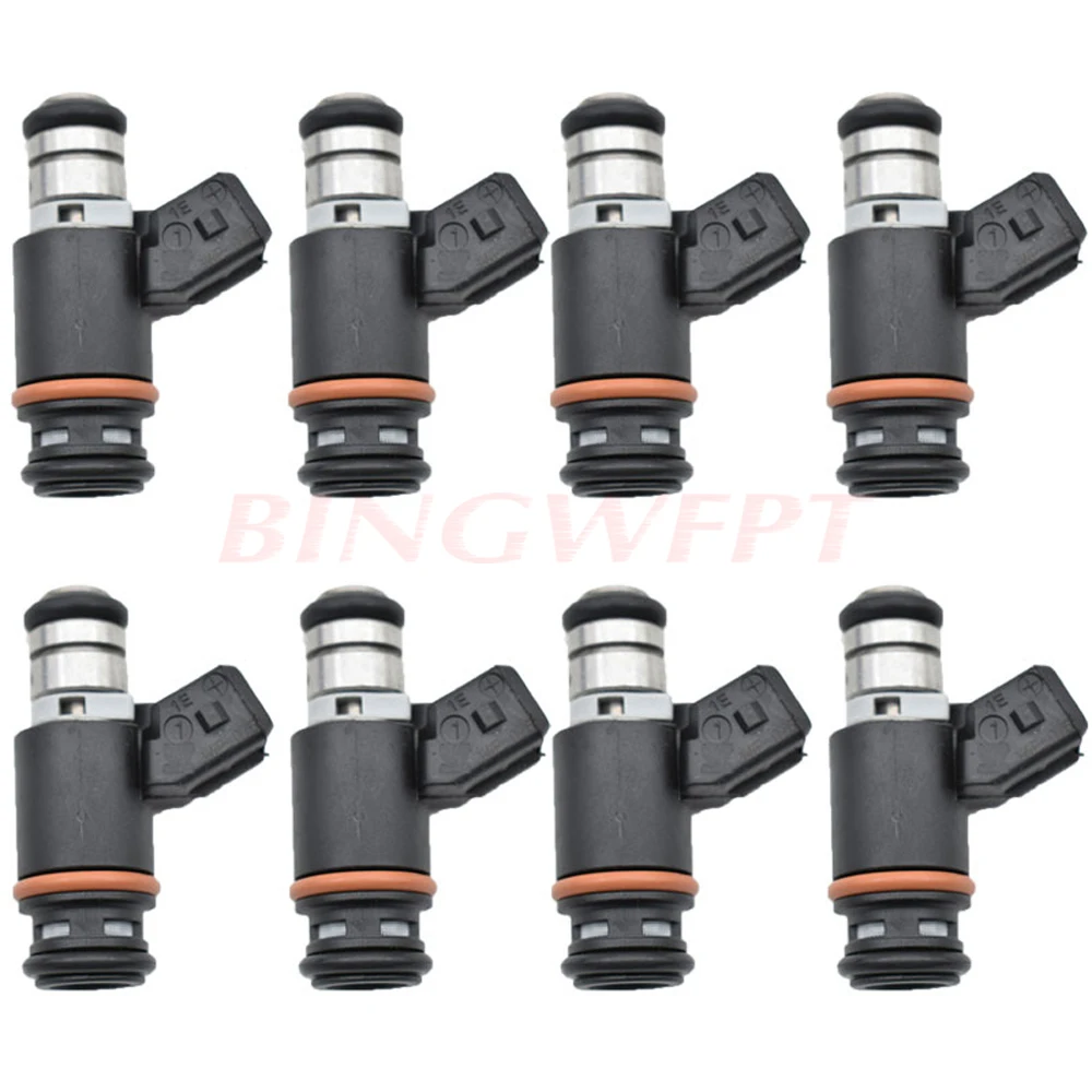 

8PCS Fuel Injector IWP076 IWP-076 021906031B 021 906 031B 805000348303 For VW CORRADO SHARAN VENTO GOLF PASSAT BORA