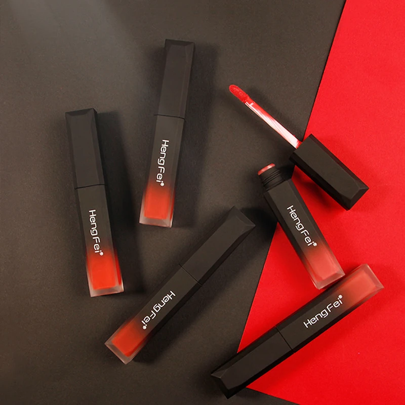 Профессиональная Матовая жидкая губная помада водостойкая увлажняющая гладкая