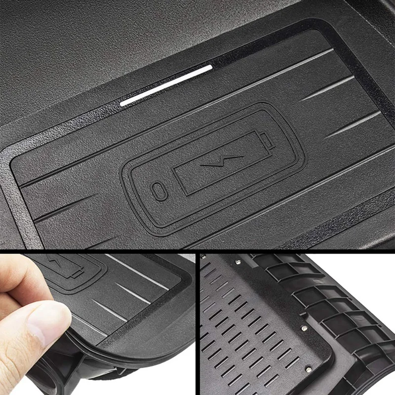 

Car Qi Wireless Phone Charging Pad Module For Land Rover Discovery Sport 2015-2019 Fast Charging Case Plate Central Console St