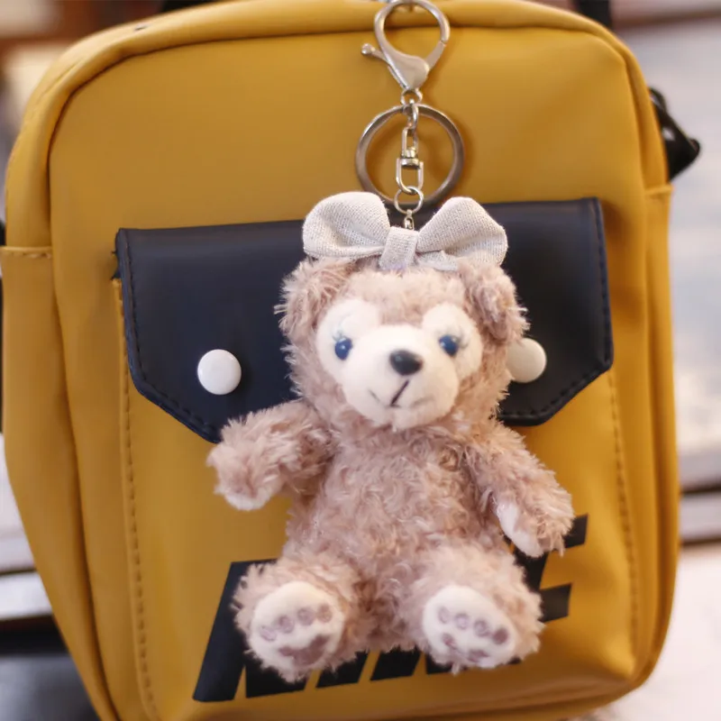 Кулон плюшевый медведь Duffy кукла Ширли маленькие мягкие игрушки брелок с