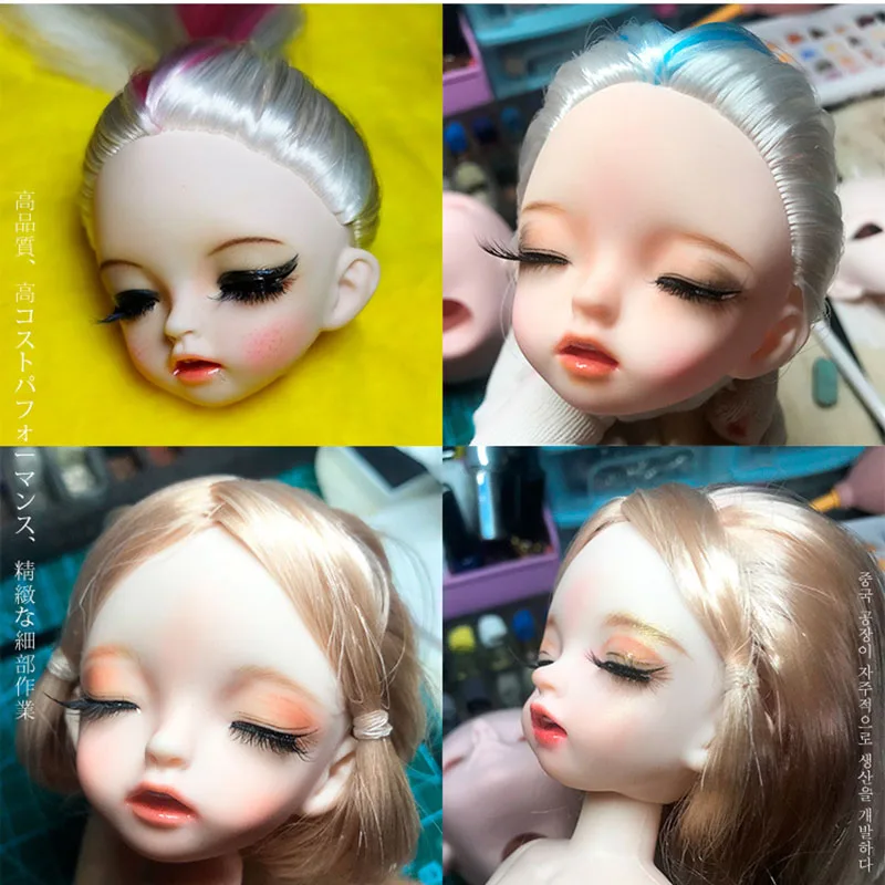 28 см 1/6 гель маска для глаз сон кукла BJD голая без макияжа Prime налобный фонарь