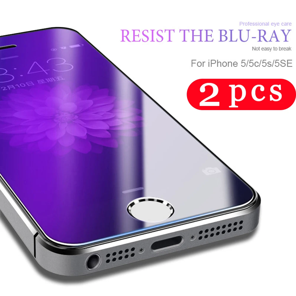 Защитное стекло закаленное для iphone 5 7 8 plus 6 6S 11 pro X XR XS MAX 6S|Защитные стёкла и плёнки