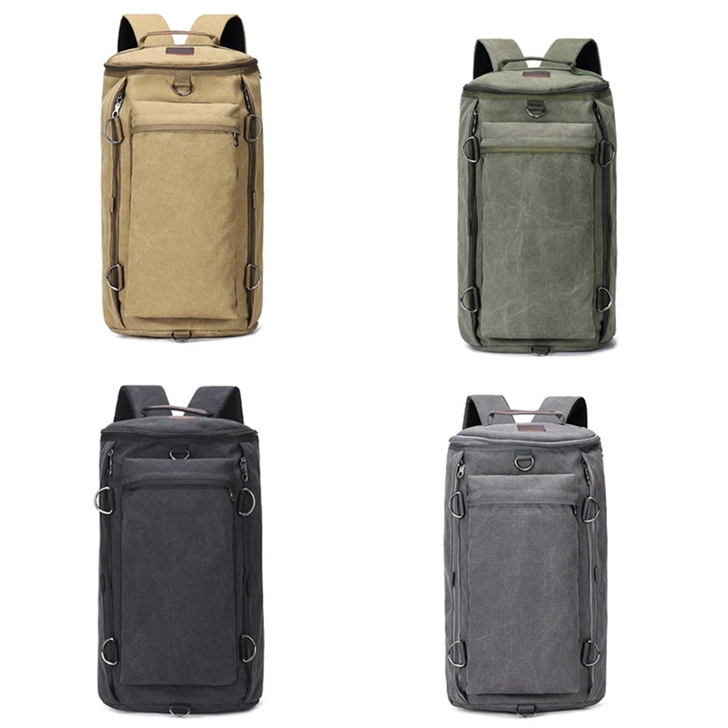 

Large Capacity Men and Women Travel Luggage Backpack Mountaineering Backpack Luggage Canvas Bag
