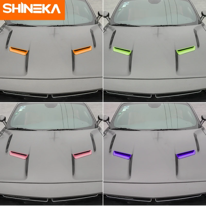 Стайлинг автомобиля наклейка для Dodge Challenger 2015 + аксессуары крышка двигателя