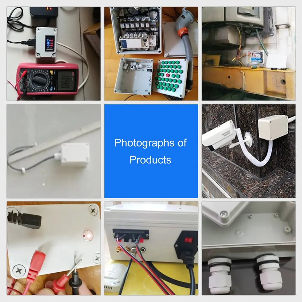 Корпус электронного проекта инструмент чехол Водонепроницаемый Пластик