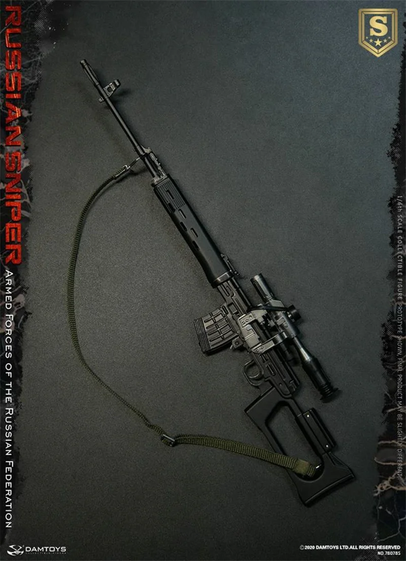 Масштаб 1/6 DAMTOYS DAM 78078S русский снайперский стиль стандартная 12 дюймовая кукла