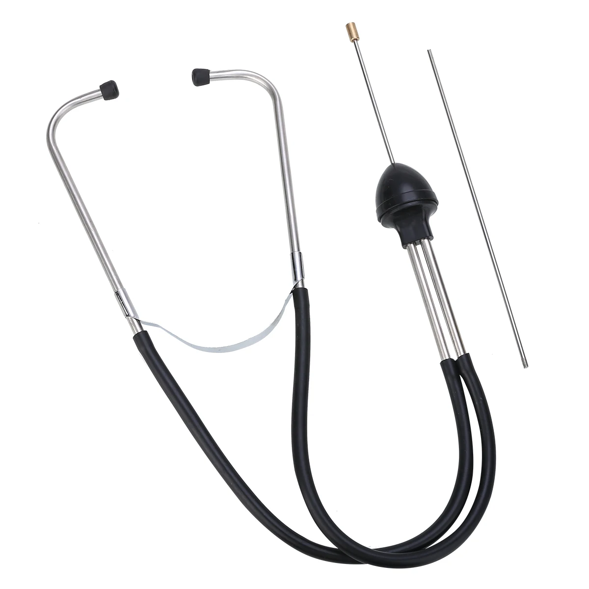

Mayitr 1pc Automotive Mechanic Stethoscope Professional Car Van Engine Analyzer Tester for Car Diagnostic Tools