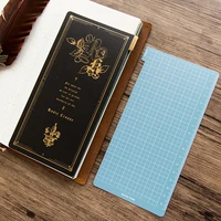fromthenon notebooks divider ruler board diary writing plate mat bookmark travelers notebook planner accessories stationery