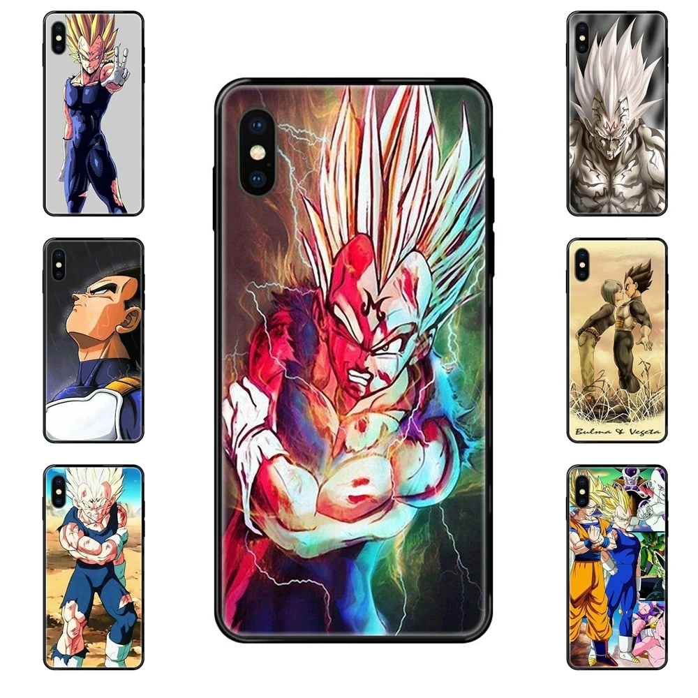 Черный мягкий ТПУ чехол с рисунком растения маджин драгонбол Z Аниме высокий верх