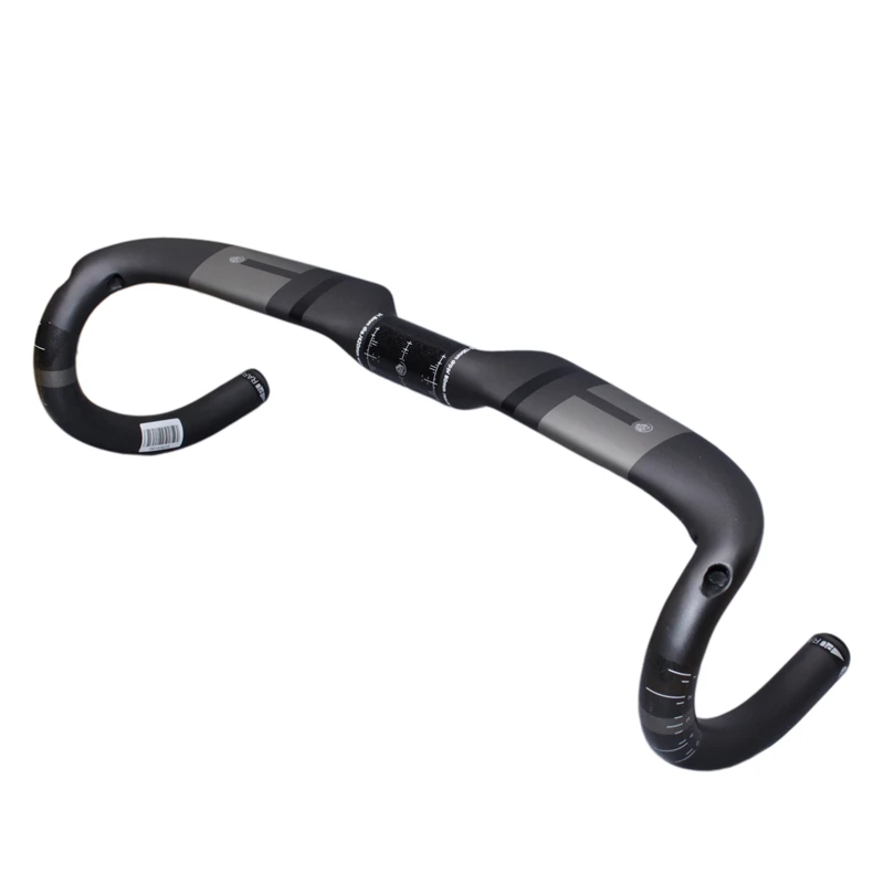 Скидка Велосипед из углеродного волокна со шкалой 2016, ручка из углеродного волокна для велосипеда, руль из углеродного волокна