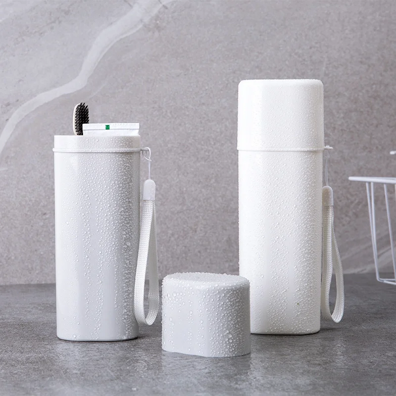 Портативный на присоске для хранения зубных ящик открытый дорожная походная