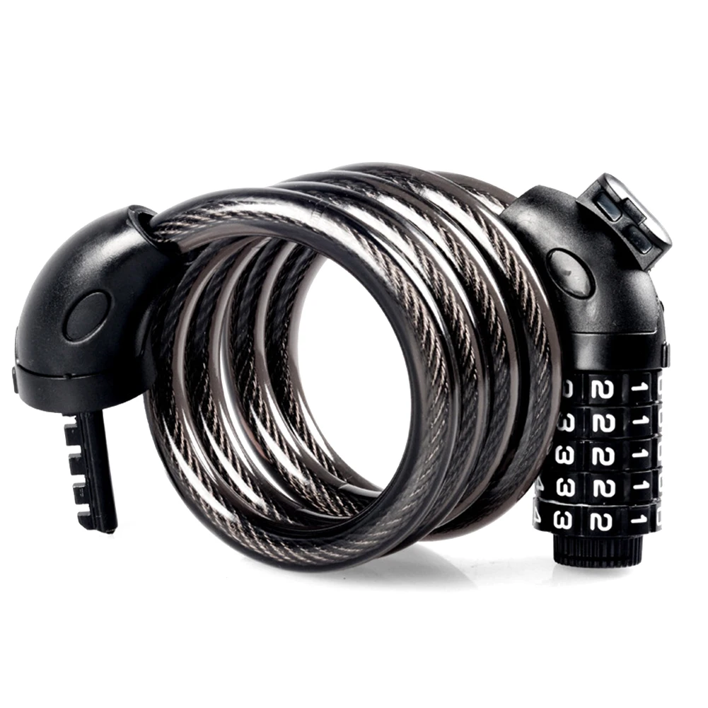 

Bicycle Lock Code Key Anti Theft Bike Password Cycling Combination Metal Light Weight Security Lock For Scooter Cycling Bike